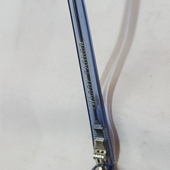 NWT RX-ABLE WARBY PARKER WEATHERS EXTRA WIDE 318 EYEGLASS FRAMES PERRY WINKLE - Picture 6 of 7